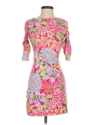Pre-owned Lilly Pulitzer Cocktail Dress In Pink