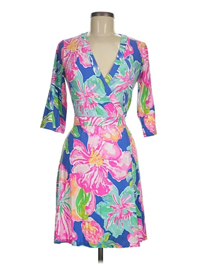 Pre-owned Lilly Pulitzer Cocktail Dress In Pink