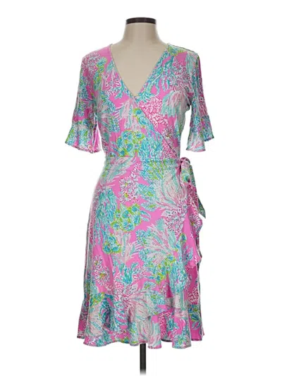 Pre-owned Lilly Pulitzer Cocktail Dress In Pink