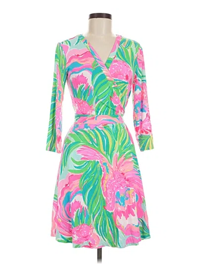 Pre-owned Lilly Pulitzer Cocktail Dress In Pink