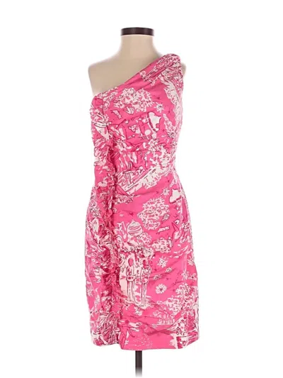 Pre-owned Lilly Pulitzer Cocktail Dress In Pink