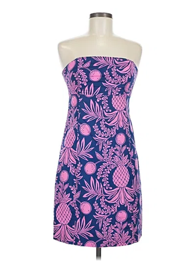 Pre-owned Lilly Pulitzer Cocktail Dress In Purple