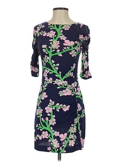 Pre-owned Lilly Pulitzer Cocktail Dress In Purple
