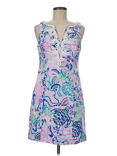Pre-owned Lilly Pulitzer Cocktail Dress In Purple