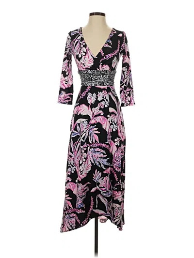 Pre-owned Lilly Pulitzer Cocktail Dress In Purple