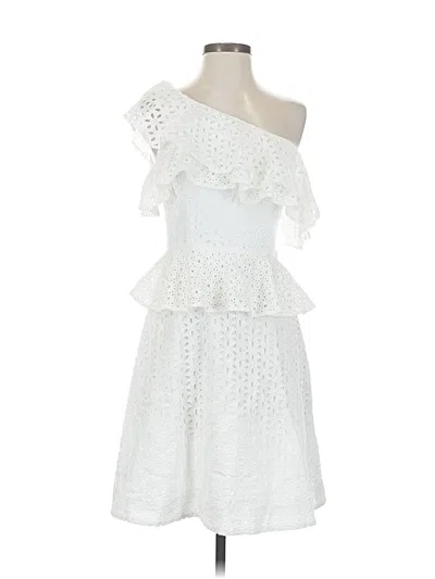 Pre-owned Lilly Pulitzer Cocktail Dress In White