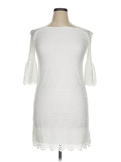 Pre-owned Lilly Pulitzer Cocktail Dress In White