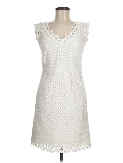 Pre-owned Lilly Pulitzer Cocktail Dress In White