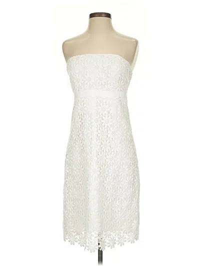Pre-owned Lilly Pulitzer Cocktail Dress In White