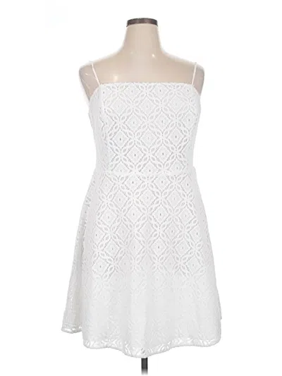 Pre-owned Lilly Pulitzer Cocktail Dress In White