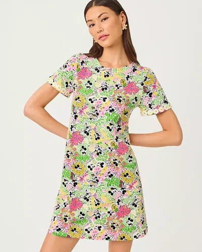 Lilly Pulitzer Cody Short Sleeve Dress In Multi Throwback Disney