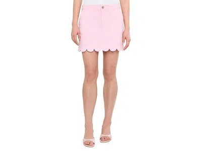 Lilly Pulitzer Colette Denim Skort In Pink