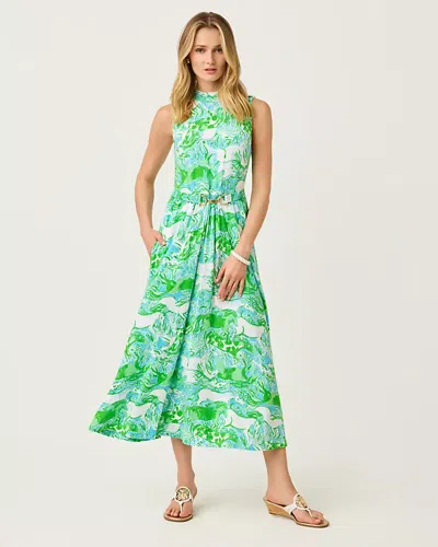 Lilly Pulitzer Colman Midi Dress In Green