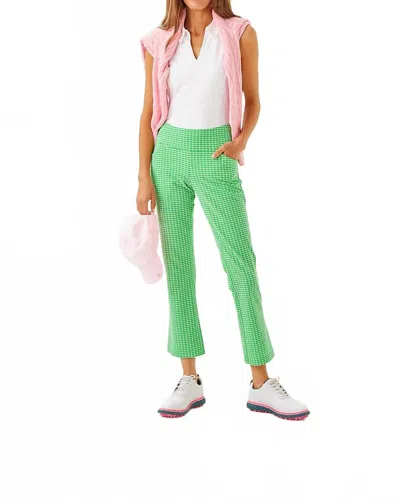 Lilly Pulitzer Corso Kick Flare Pant In Fauna Green
