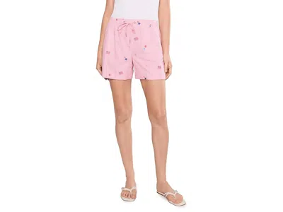 Lilly Pulitzer Croix Shorts Women's Jumpsuit & Rompers One Piece Paradise Punch Its A 250th Celebration Stripe: Lg In Pink