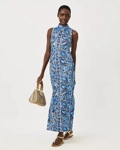 Lilly Pulitzer Daisee Maxi Shift Dress In Blue