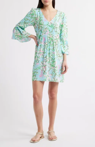 Lilly Pulitzer ® Danika Floral Minidress In Multi Sun Of A Bun