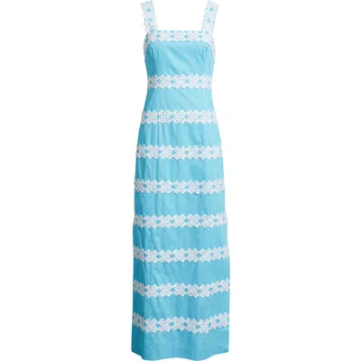 Lilly Pulitzer Davis Maxi Dress In Blue