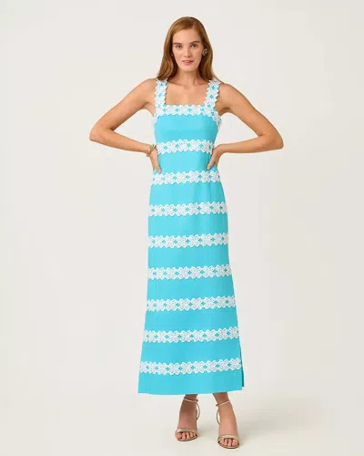 Lilly Pulitzer Davis Maxi Dress In Blue