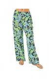 Lilly Pulitzer Daylen Linen Palazzo Pants In Tropical Tango In Multi