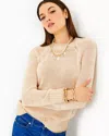 Lilly Pulitzer Deba Sweater In Wicker Tan Marl