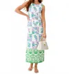 Lilly Pulitzer Dee Stretch Maxi Shift Dress In Multi Sunny Dee Patch Engineered Woven In Multi