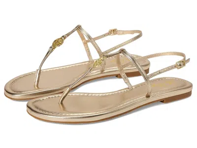 Lilly Pulitzer Delilah Logo Sandals In Multi