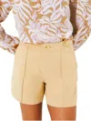 Lilly Pulitzer Deloria Linen Short In Sand Bar In Multi
