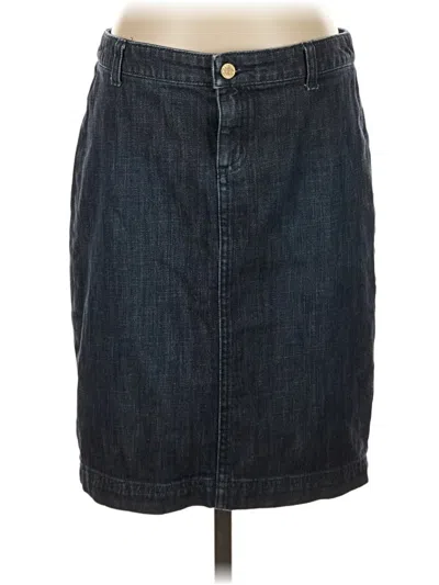 Pre-owned Lilly Pulitzer Denim Skirt In Blue
