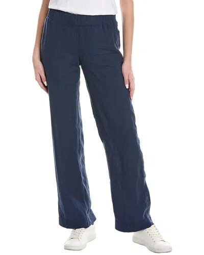 Lilly Pulitzer Deri Linen Palazzo Pant In Navy