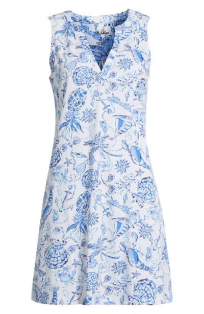 Lilly Pulitzer ® Dev Print Sleeveless A-line Dress