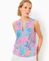 Lilly Pulitzer Dev Top In Multi Splendor In The Sand