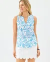 Lilly Pulitzer Dev Top In Blue