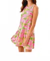 Lilly Pulitzer Dixi Dress In Seaside Garden In Multi