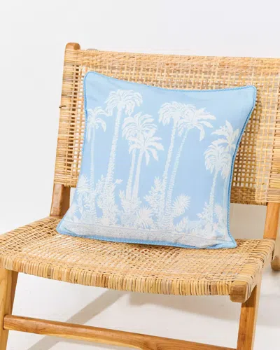 Lilly Pulitzer Double Sided Printed Pillow Cover In Blue