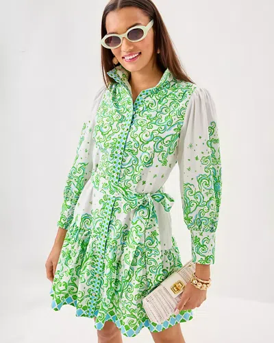 Lilly Pulitzer Drena Dress In Green