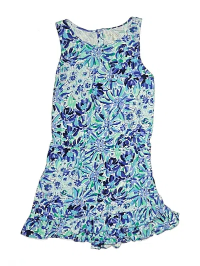 Pre-owned Lilly Pulitzer Kids' Dress In Blue