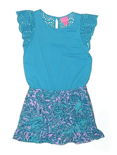 Pre-owned Lilly Pulitzer Kids' Dress In Blue