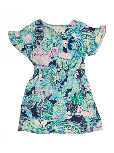 Pre-owned Lilly Pulitzer Kids' Dress In Blue