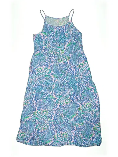 Pre-owned Lilly Pulitzer Kids' Dress In Blue