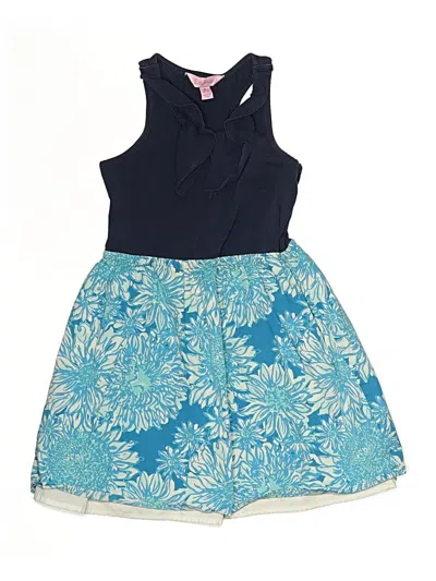 Pre-owned Lilly Pulitzer Kids' Dress In Blue