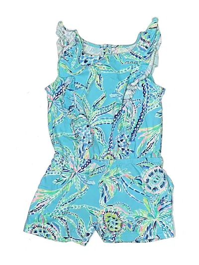 Pre-owned Lilly Pulitzer Kids' Dress In Blue