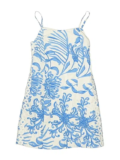 Pre-owned Lilly Pulitzer Kids' Dress In Blue