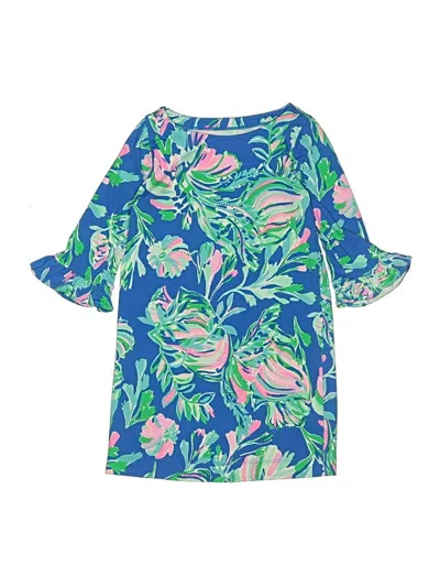 Pre-owned Lilly Pulitzer Kids' Dress In Blue