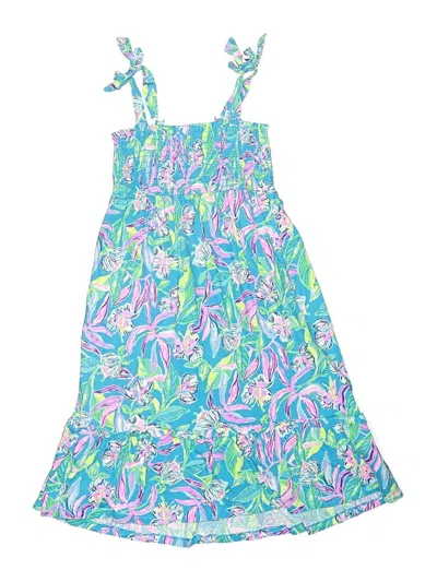 Pre-owned Lilly Pulitzer Kids' Dress In Blue