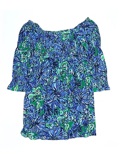 Pre-owned Lilly Pulitzer Kids' Dress In Blue