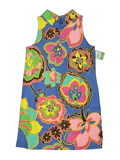 Pre-owned Lilly Pulitzer Kids' Dress In Blue
