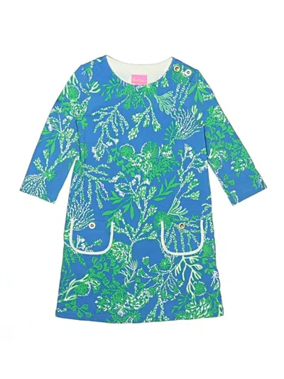 Pre-owned Lilly Pulitzer Kids' Dress In Blue