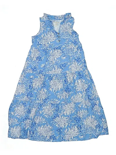 Pre-owned Lilly Pulitzer Kids' Dress In Blue