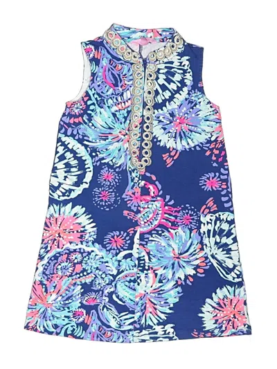 Pre-owned Lilly Pulitzer Kids' Dress In Blue